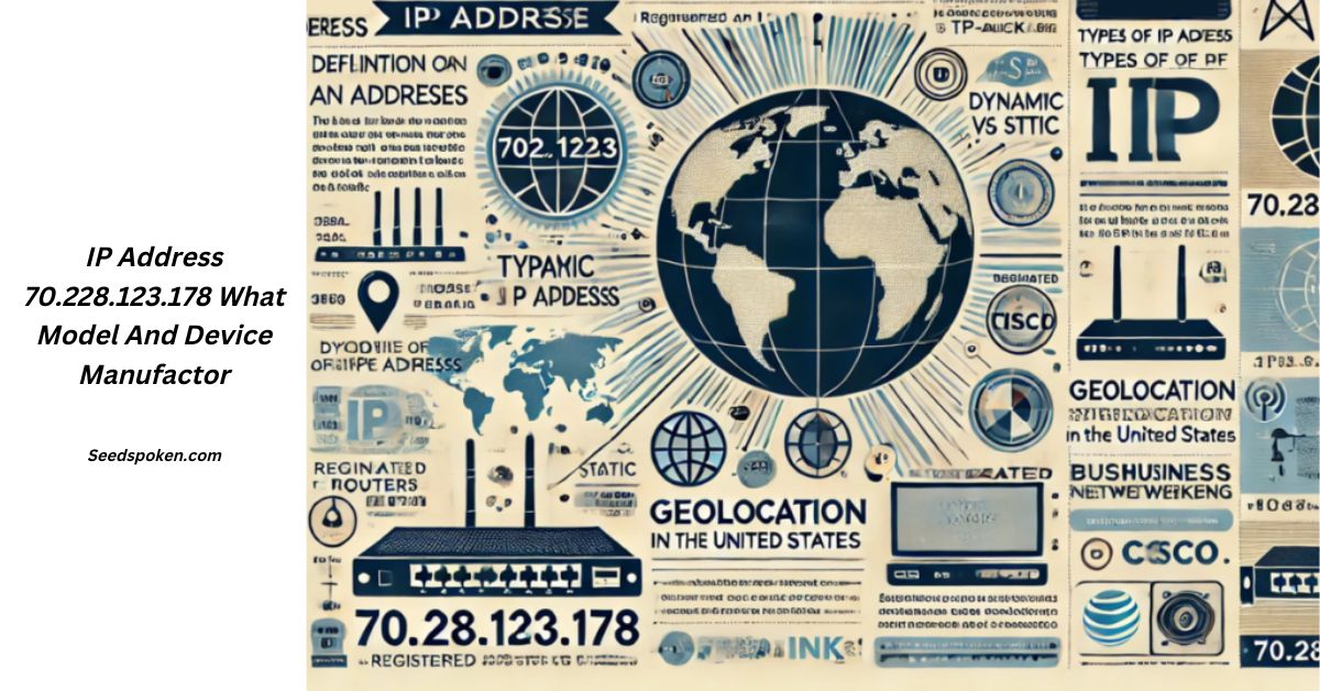 IP Address 70.228.123.178 What Model and Device Manufacturer