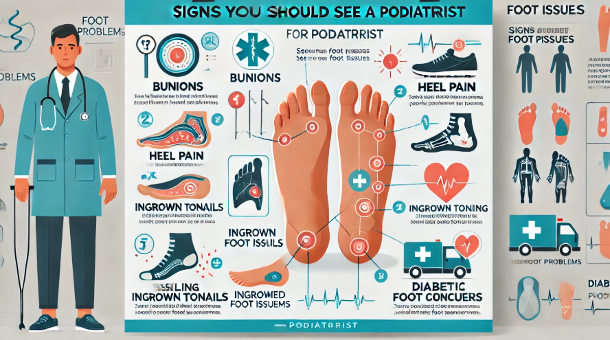 Signs You Should See a Podiatrist for Foot Issues